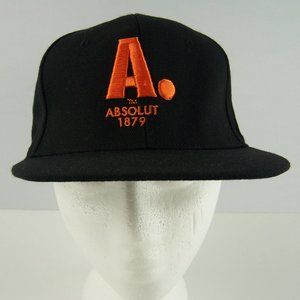 A. Absolut Mandrin 1879 Black Trucker Hat Ball Cap